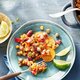 Chili met een dakje van zoete aardappel