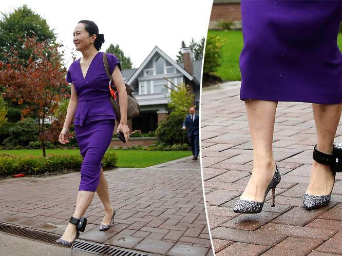 Topvrouw Huawei naar rechtbank met tas van Hermès, schoenen van Jimmy Choo en… enkelband