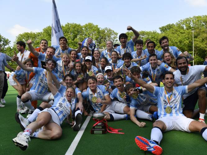 Gantoise Hockey viert: zowel mannen als vrouwen veroveren landstitel in Brasschaat