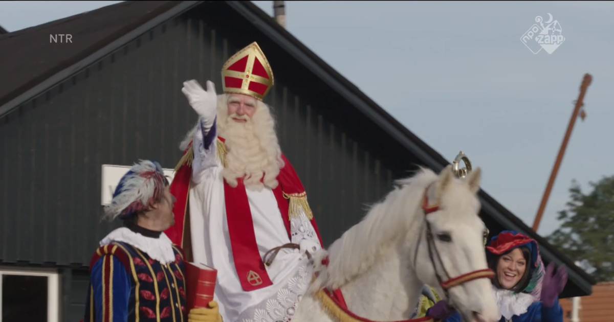 taart Kluisje Armstrong Sinterklaas werkt dit jaar vanuit huis aan de Dieuwertje Blokkade | Intocht  Sint 2020 | AD.nl