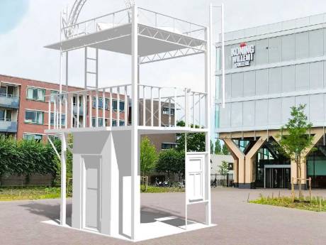 Bijzondere kunstwerken ‘landen’ in Bossche spoorzone: podium West Side Story en ronde banken met ecosystemen 