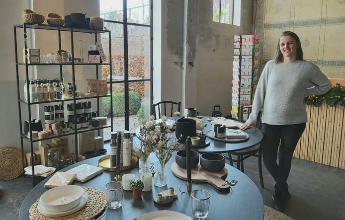 Gaëlle Vervaeke verkoopt allerlei interieur- en lifestyle producten.