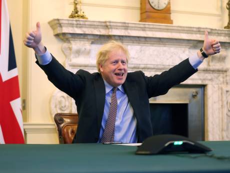 Accord post-Brexit historique: “Le Royaume-Uni et l’UE seront amis”, assure Boris Johnson