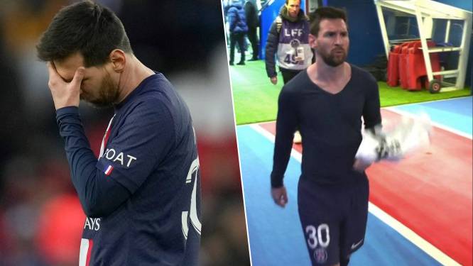 Sifflets, défaite et tête basse: la soirée compliquée de trop pour Messi avec le PSG?