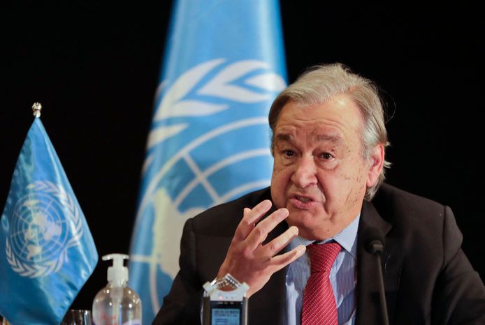 Antonio Guterres.