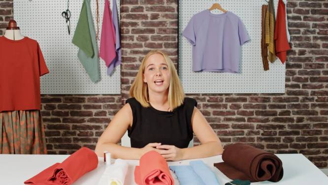 Prijswinnaar Lotte (28) leert een nieuwe generatie kleding naaien