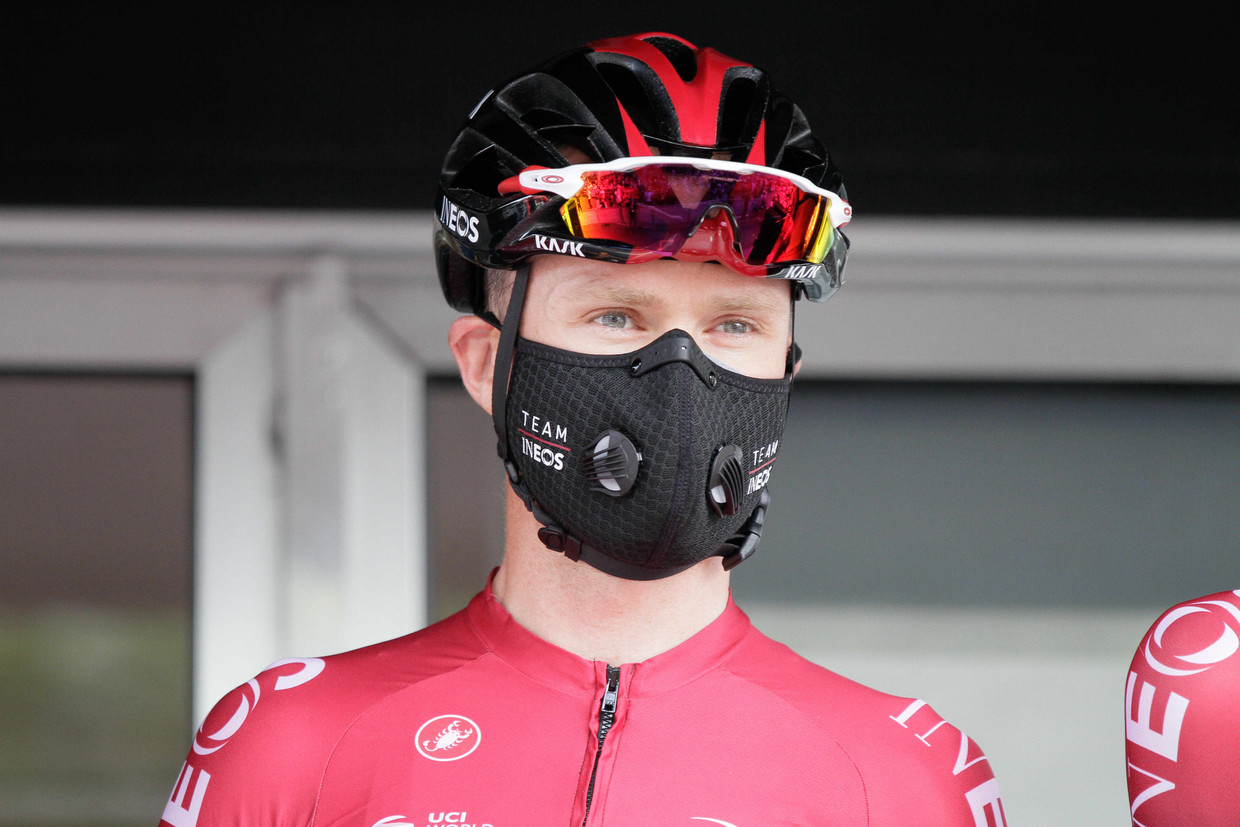 Viervoudig Tourwinnaar Chris Froome (Ineos) bestempel je niet zomaar meer als favoriet. Beeld BSR Agency