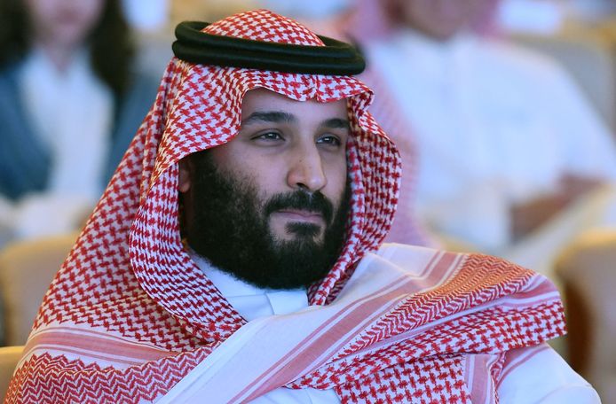 De Saoedische kroonprins Mohammed bin Salman.