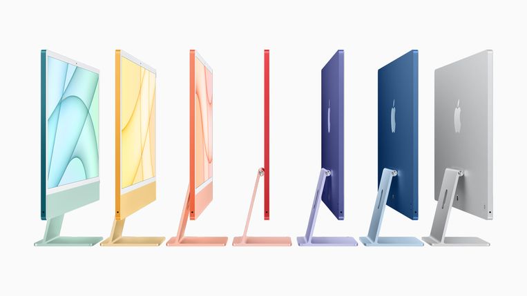 De nieuwe iMac.  Beeld Apple