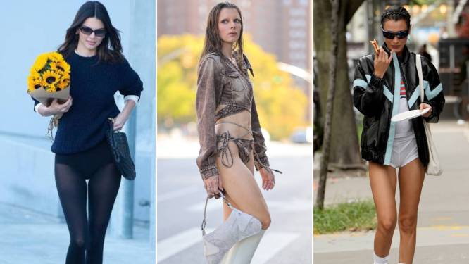 “Oei, ze is haar broek vergeten ...” De ‘no pants’-look is de nieuwste modetrend