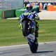 Valentino Rossi pakt de bloemen in San Marino