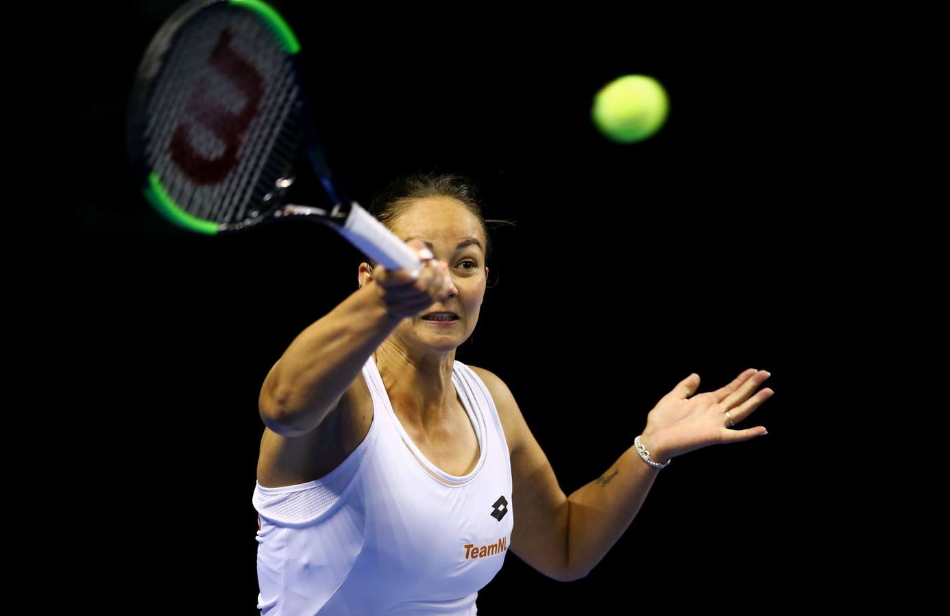 PattinamaKerkhove slaat zich in drie sets langs Belgische qualifier