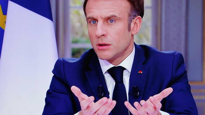 Macron wil “noodzakelijke” pensioenhervorming eind dit jaar uitvoeren, Franse president haalt uit naar betogers 