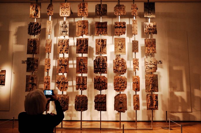 200 van de 900 geroofde Benin Bronzes zijn in handen van het British Museum.