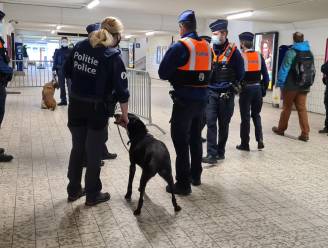 Drugsactie in treinstation: zes personen betrapt met drugs op zak