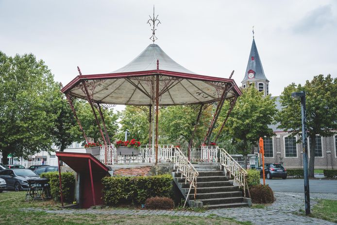 Archiefbeeld: de kiosk in Oostakker was in slechte staat.