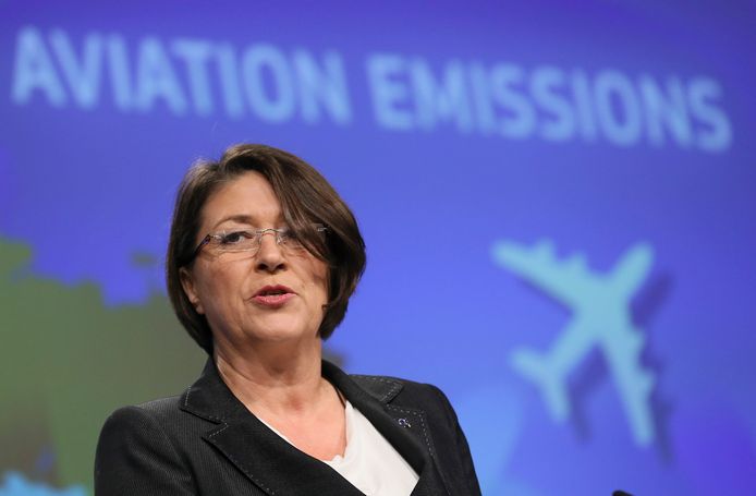 Ontslagnemend Europees Commissaris voor Vervoer Violeta Bulc.