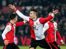 Wereldgoal Van Persie hoogtepunt bij moeizame Feyenoord-zege