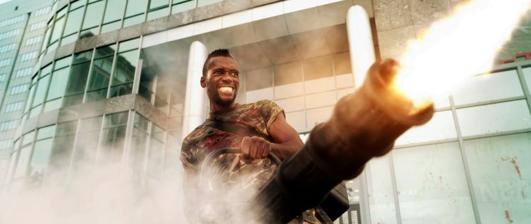Sergio Hasselbaink in Zombibi. Beeld 