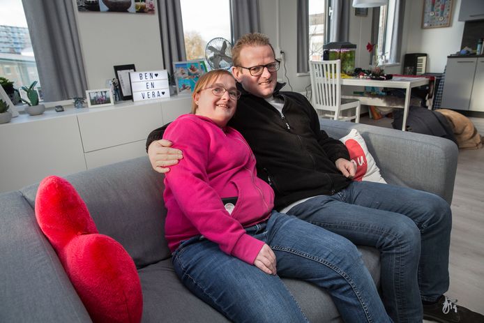 Ben en Vera zijn superblij dat ze voortaan met elkaar door het leven kunnen.
