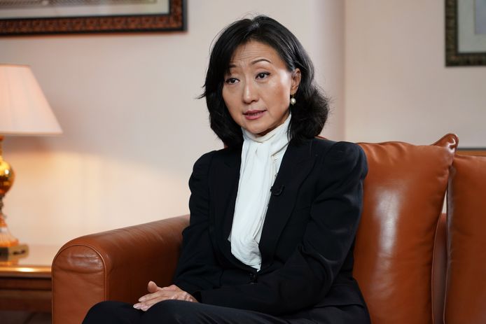 Grace Meng, de vrouw van de ex-voorzitter van Interpol.
