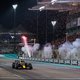 Max Verstappen laat in Abu Dhabi zien wie de baas is