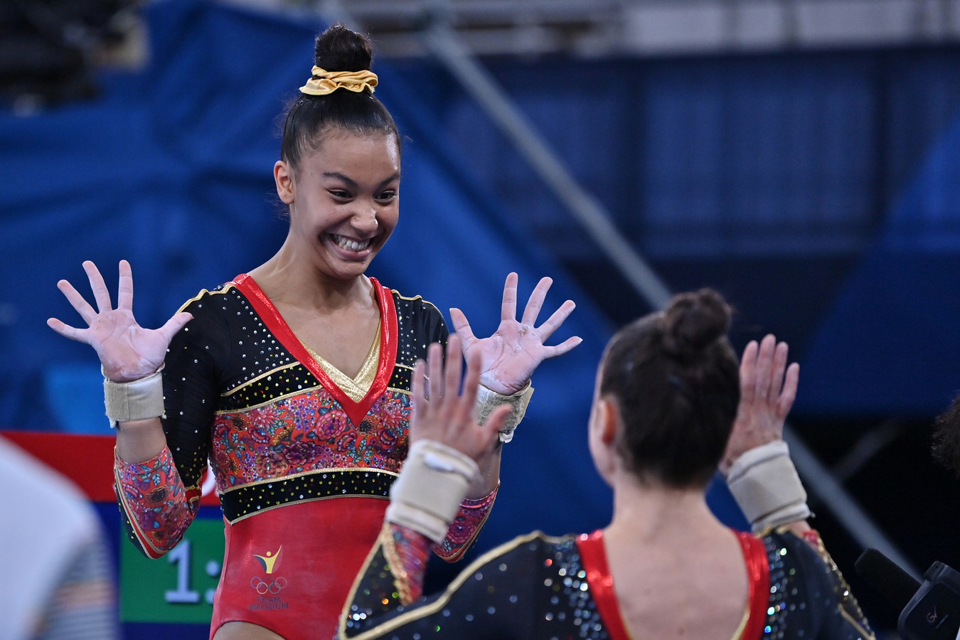 PORTRET. Jutta Verkest (15) is de allerjongste turnster op de