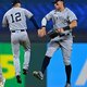De reusachtige honkballer Aaron Judge van de Yankees boezemt tegenstanders angst in