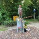 Slavernijmonument beklad, vermoedelijk door tegenstanders Black Lives Matter