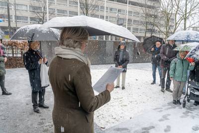 Vanaf nu een stukje Harderwijk in Amsterdam: ‘We hopen dat het voor eeuwig blijft staan’