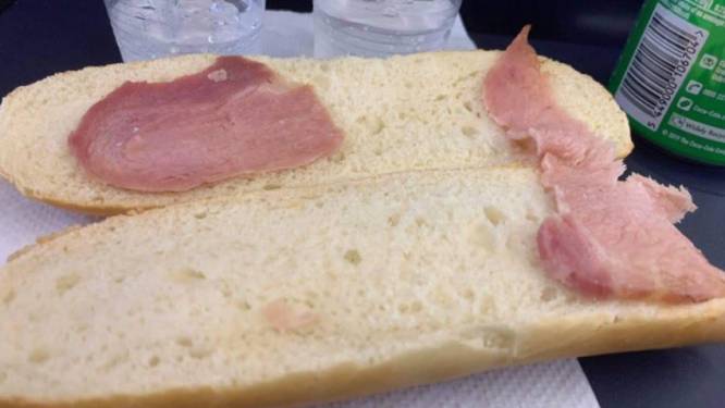 Ryanair-passagier betaalt 5,50 euro voor ‘zieligste broodje ter wereld’