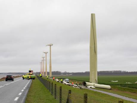 Geen nieuwe windmolens op park waar turbine brak in Zeewolde 