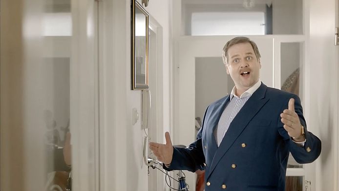 Acteur Patrick Stoof Wil Vaarwel Voor Ex Miljonair Telfort Reclame Show Ad Nl