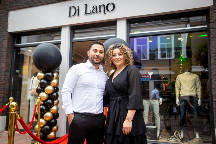 Eigenaarsechtpaar Anastas Dawood en Sarah Shahinian runnen Di Lano Fashion in Almelo.