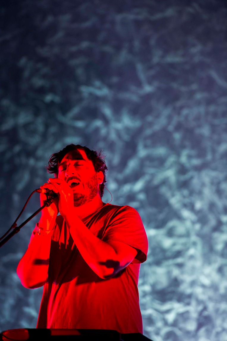 Grizzly Bear op Pukkelpop. Beeld Koen Keppens