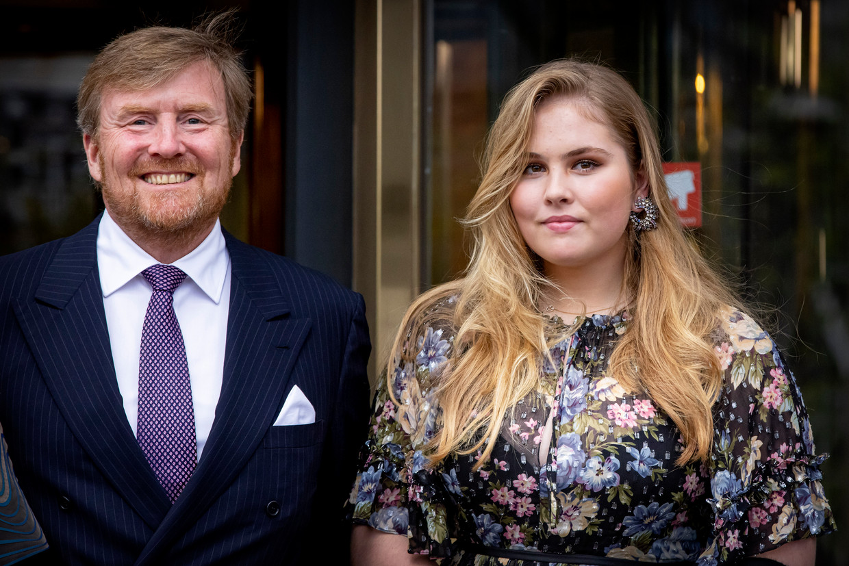 Fijn nieuws voor Amalia: de prinses heeft al haar eindexamens achter de rug Beeld WireImage