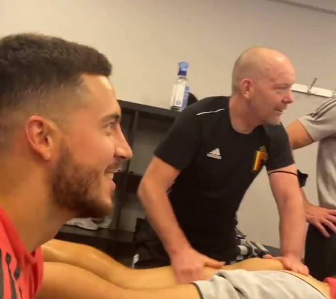 Eden Hazard et les Diables Rouges n'ont rien raté du final de la quatrième étape du Tour.