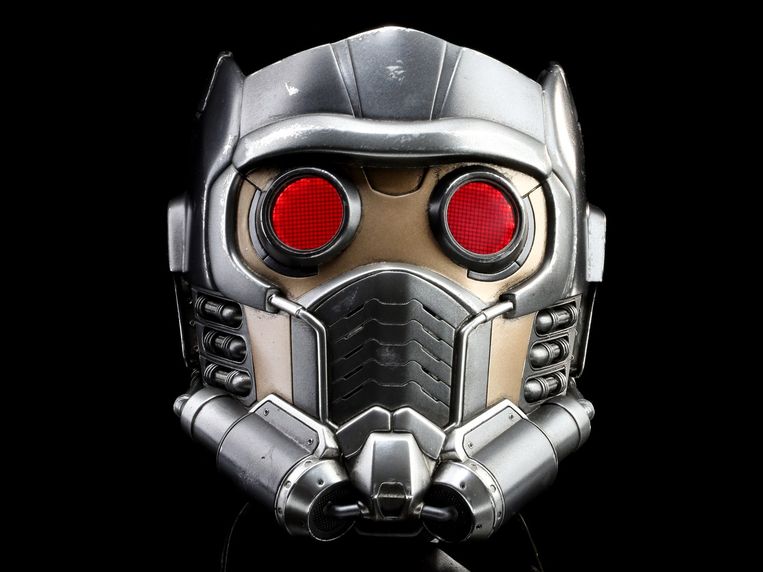 De helm uit 'Guardians of the Galaxy'. Beeld Prop Store/Wired.com