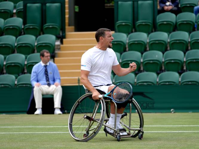 Nog een Belgische titel op Wimbledon! Joachim Gerard wint finale in rolstoeltennis
