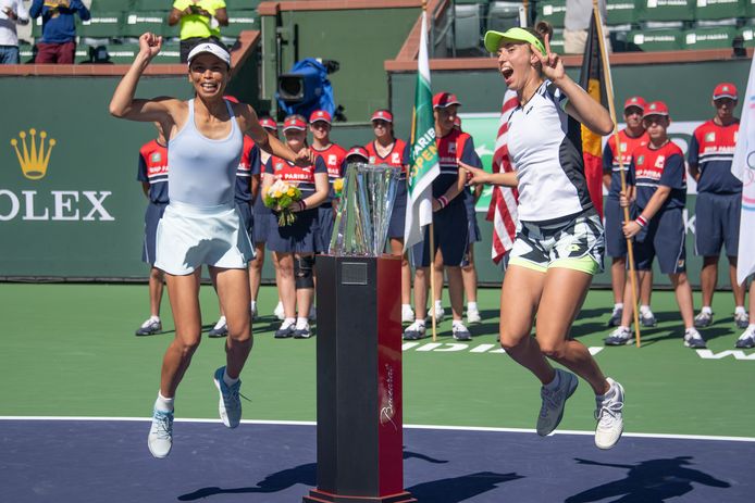 Sacrées à Indian Wells, Elise Mertens et Hsieh Su-Wei grimpent aux deux premières places du classement mondial.