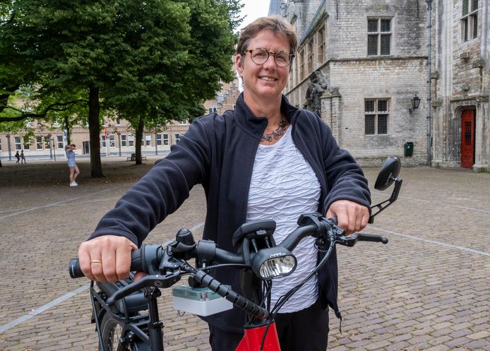 Annelien Bij de Vaate vertelde in juli 2021 over haar snuffelfiets.
