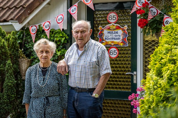 Zondag waren Willem (85) en Dine (87) Schippers ‘van de Witmoesdijk’ 65 jaar getrouwd.