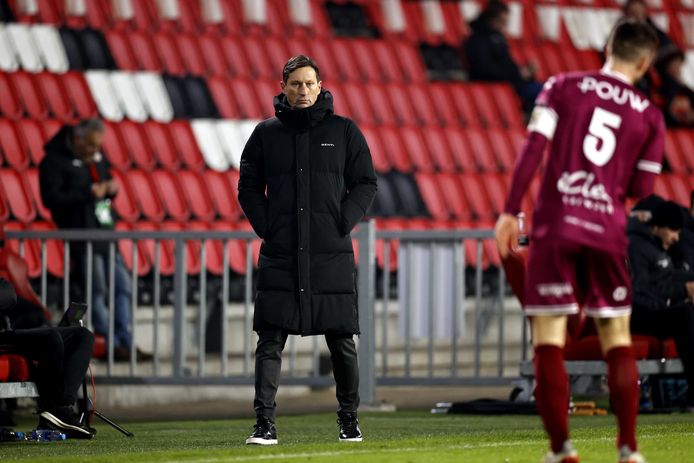 Trainer Roger Schmidt van PSV.