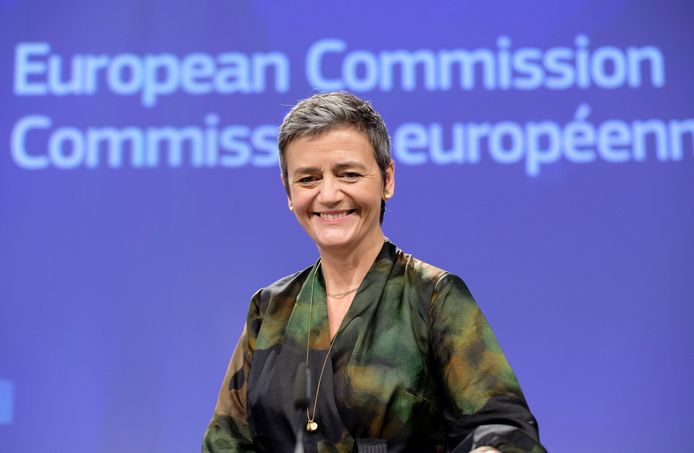 Eurocommissaris voor Mededinging Margrethe Vestager.