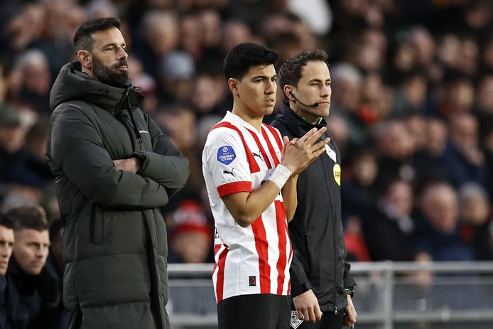 Érick Gutiérrez in de kleuren van PSV.