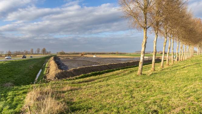Wat zijn ze toch aan het doen langs de Deltaweg bij Goes?