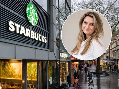 Na zoveel blunders toch een lange rij bij Starbucks, de formule staat als een huis, ook in Enschede