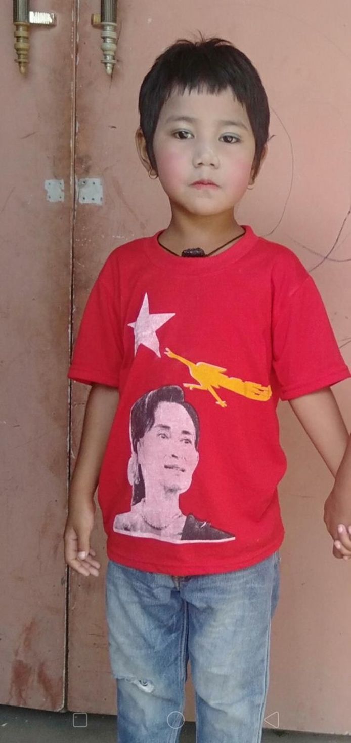 Leger Myanmar schiet Khin Myo Chit (6) in huis dood ‘Ze zeiden ben je