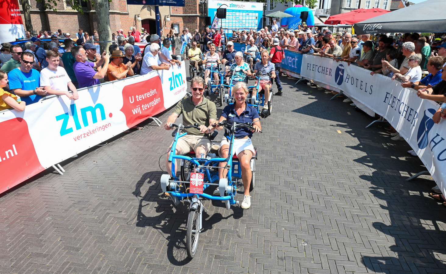 Zonovergoten ZLM Tour in Oosterhout smaakt onder de lommerrijke