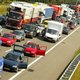 Ruim miljoen Nederlanders de weg op